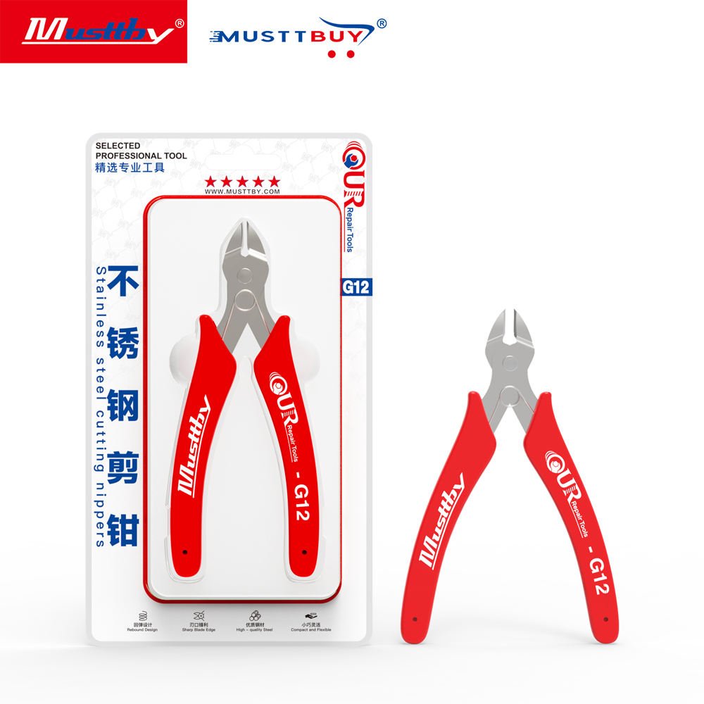 Blique Mouth Stainless Steel Pliers G12
