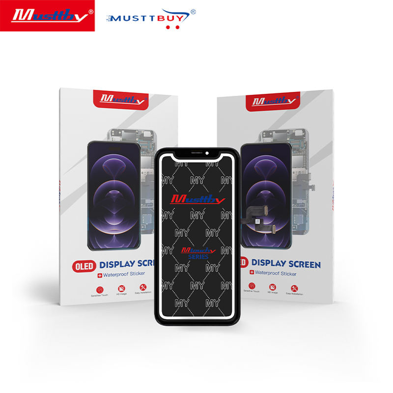 My Series OLED LCD Display Screen for iPhone X XS 13 15 16 Mini Plus Pro Max