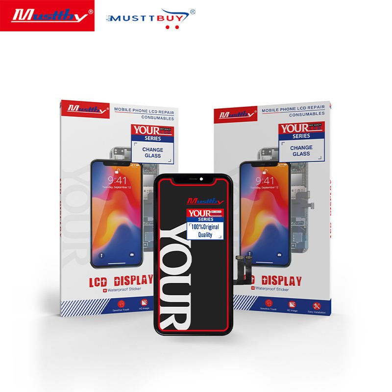 YOUR Series Mobile Phone LCD Change Glass for iPhone 11 12 13 14 15 16 Mini Plus Pro Max