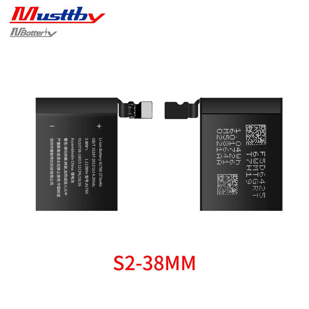 MY Series iWatch Battery for Apple Watch S1 S2 S3 S4 S5 S6 S7 SE S8 S9 - 图片 2