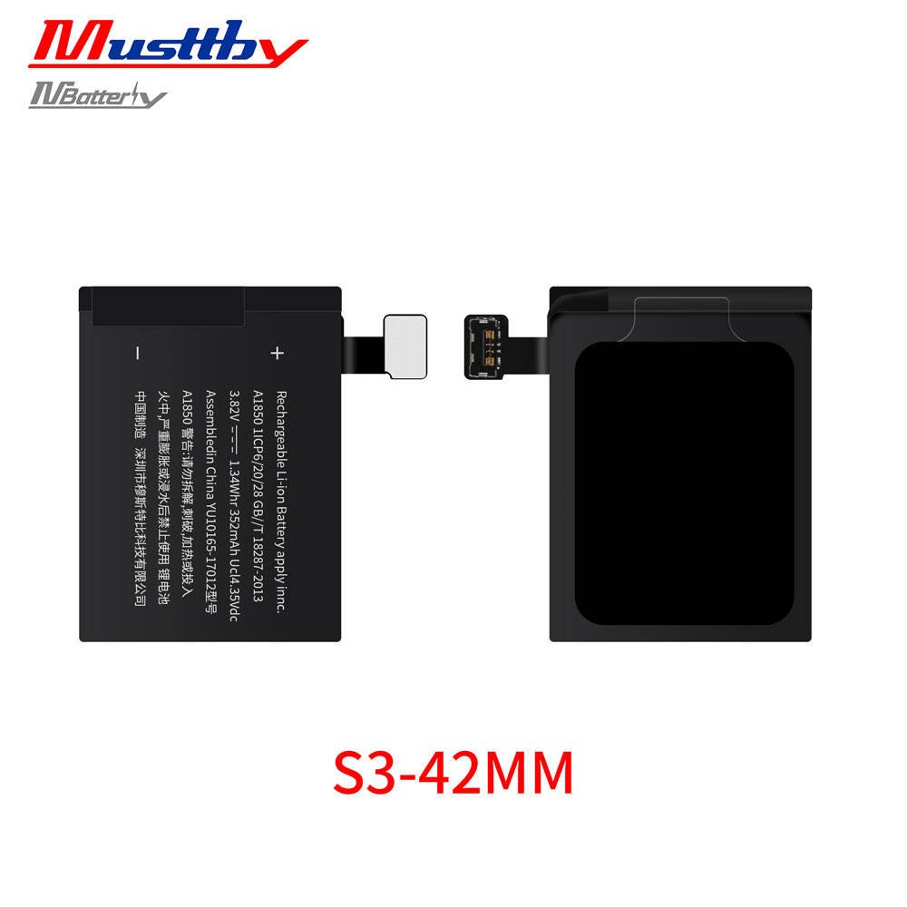 MY Series iWatch Battery for Apple Watch S1 S2 S3 S4 S5 S6 S7 SE S8 S9 - 图片 4