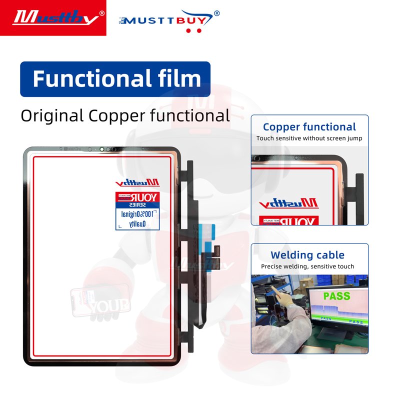 YOUR Series Touch Screen Digitizer Glass Panel With OCA for iPad Pro - 图片 4